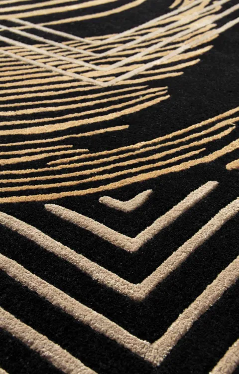 tepisi carpet decor handmade Golden wind 025