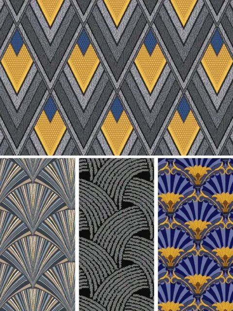 tepisi Axminster Patterns Art Deco