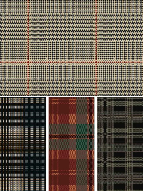 tepisi Axminster Patterns Plaid2