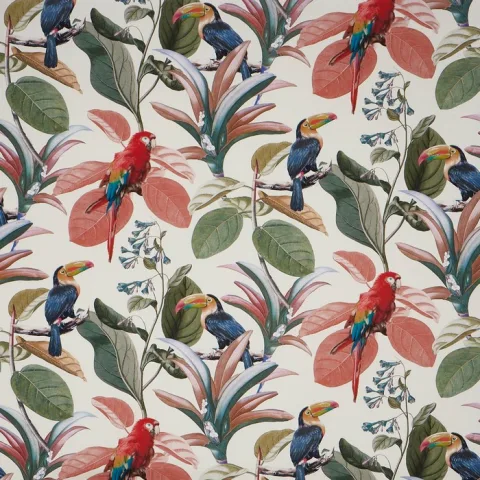 mebl stof painted canvas 2816 428 parakeet papaya 16