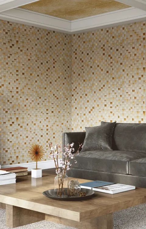 tapeta philip jeffreys specialty Gilded Grid 6414 56