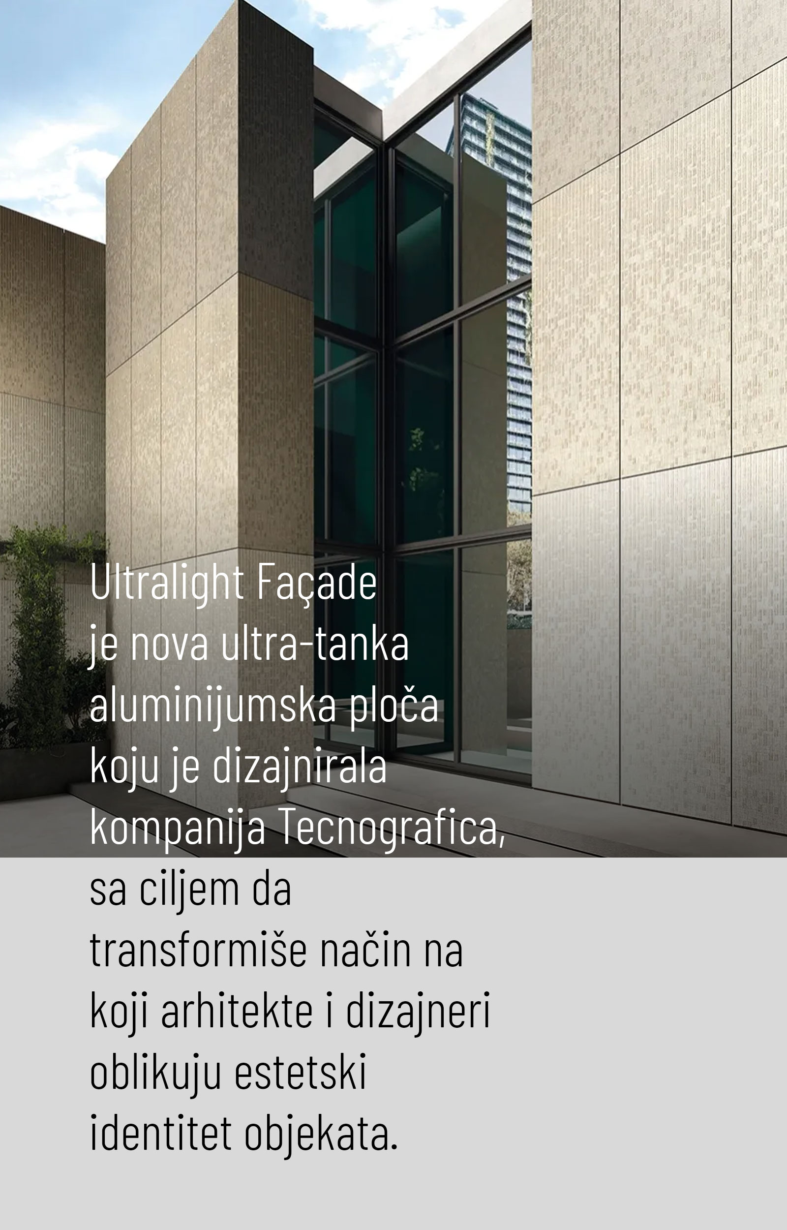 UltraLIGHT™ Fasade